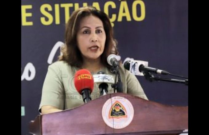 Diretora Jerál Prestasaun Saúde-Ministériu Saúde, Odete da Silva Viegas. Foto TATOLI.